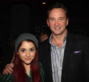 Clinton Kelly & Ariana Grande @ BroadwayWorld Clinton Kelly & Ariana Grande Photo