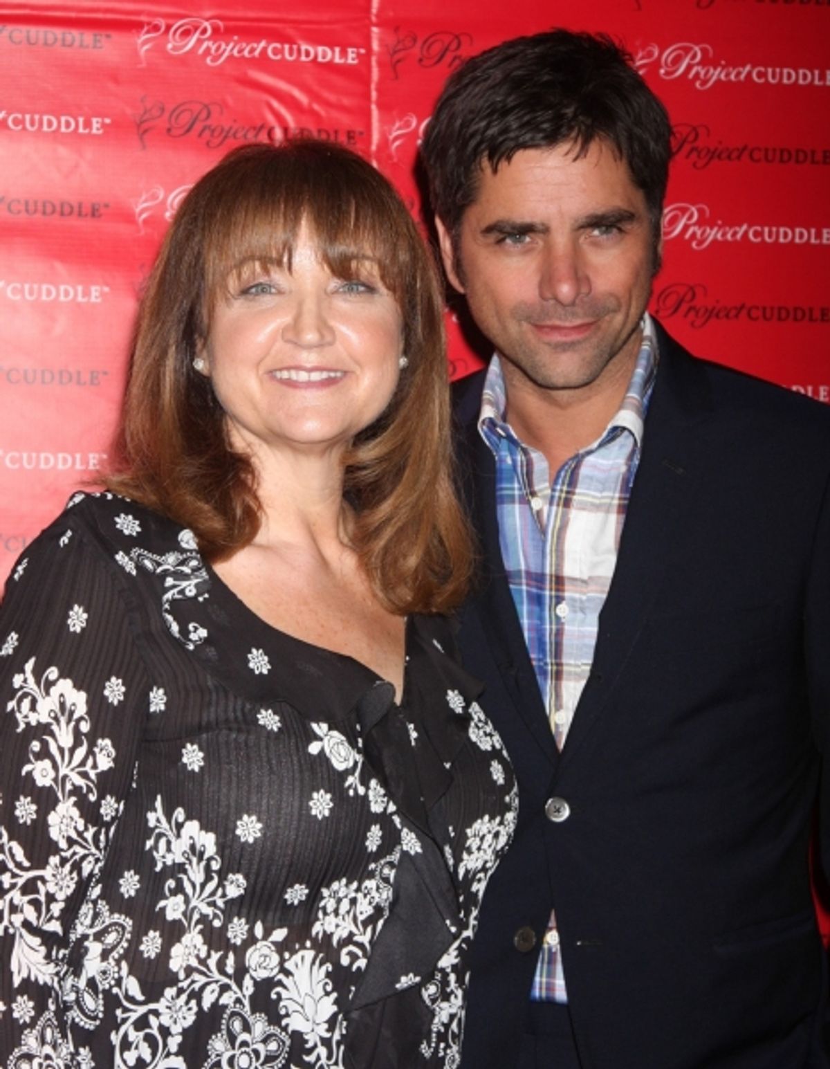 Debbie Magnusen and John Stamos at 
