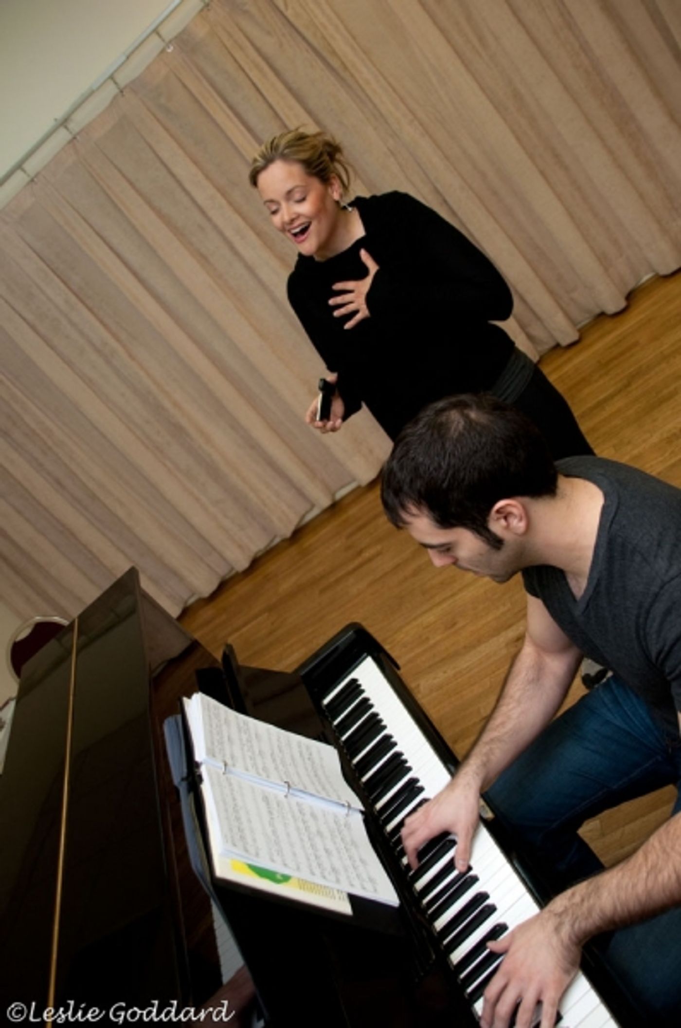 Photo Flash: Stars Rehearse SING FOR MY SISTER: A BENIFIT CONCERT, 5/10  Image