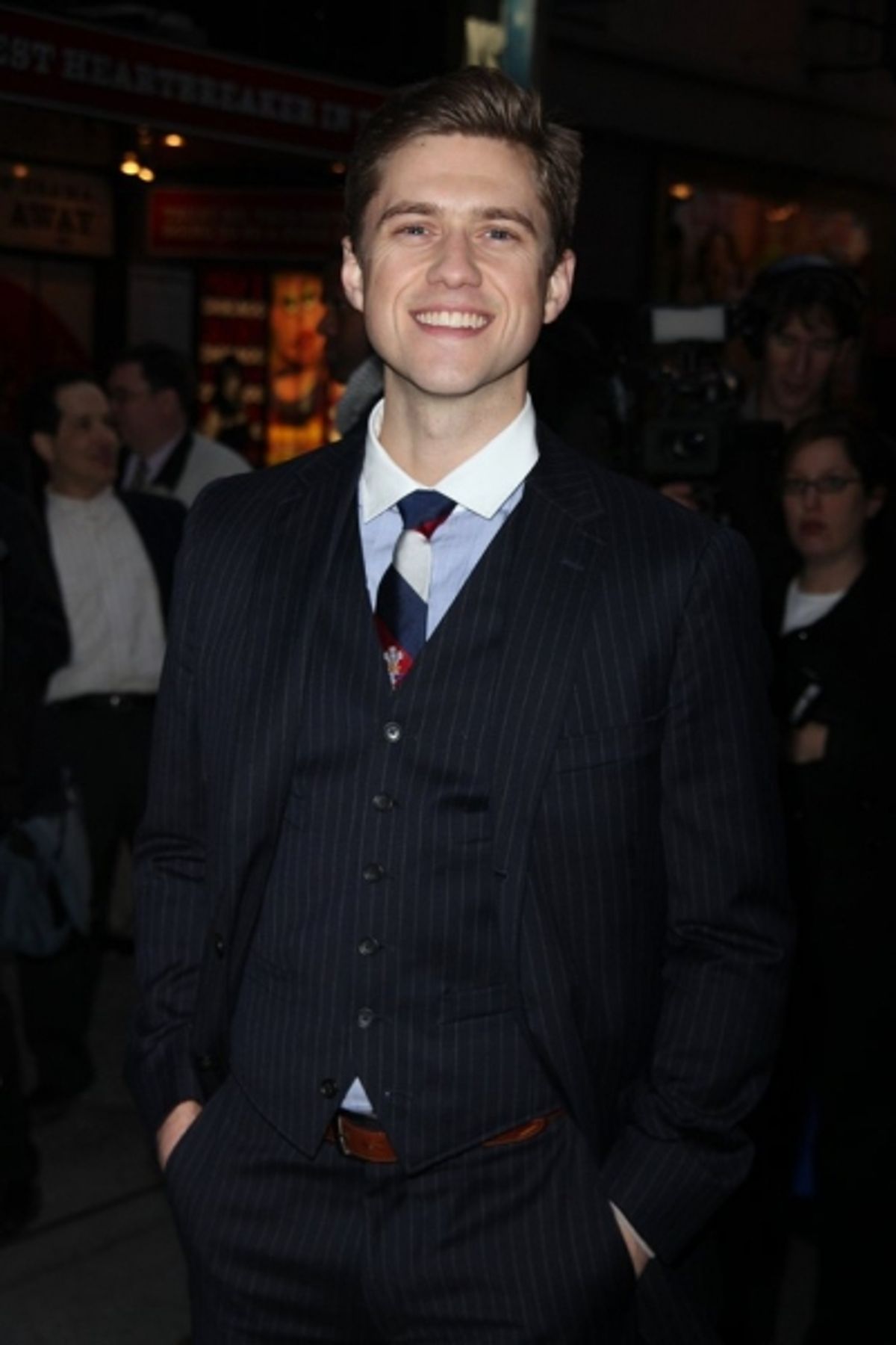 Aaron Tveit at 