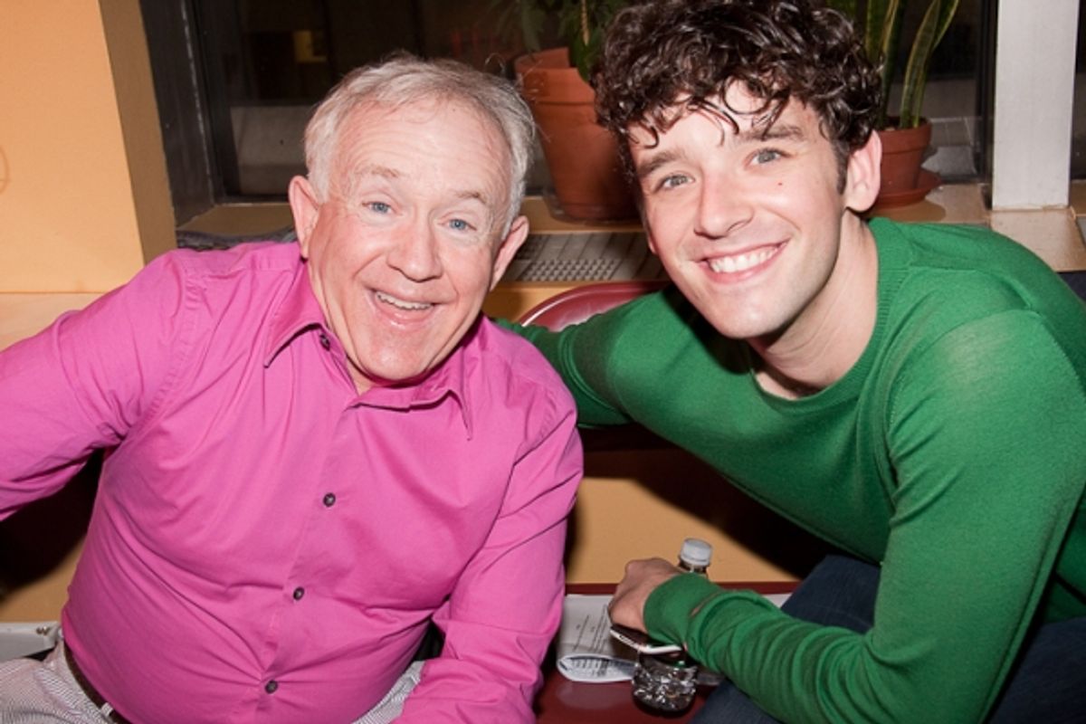 Leslie Jordan and Michael Urie at 