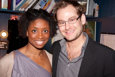 Montego Glover and Chad Kimball
 Photo