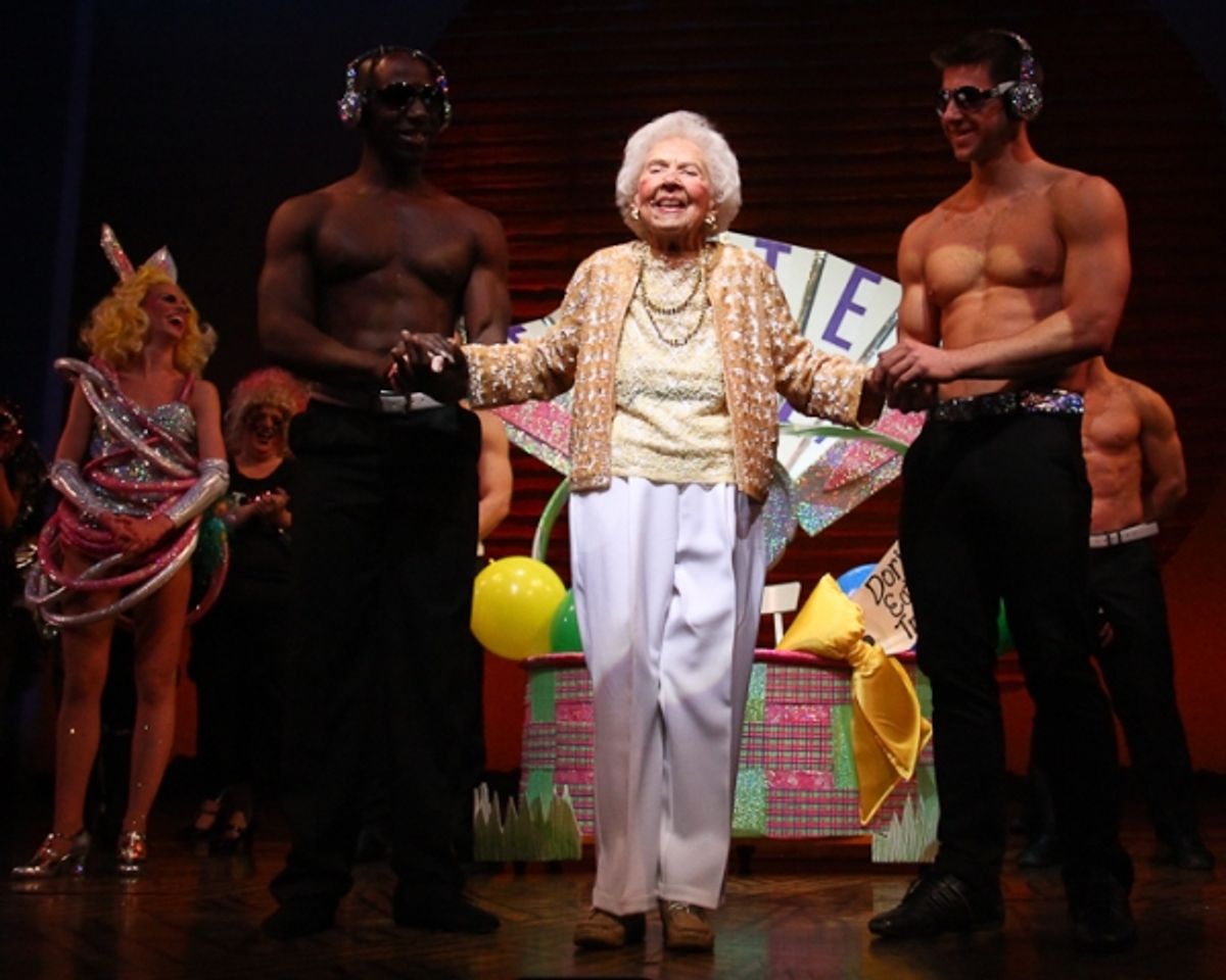 Original Ziegfeld Follies Chorus Girl Doris Eaton Travis Opens the Show at 