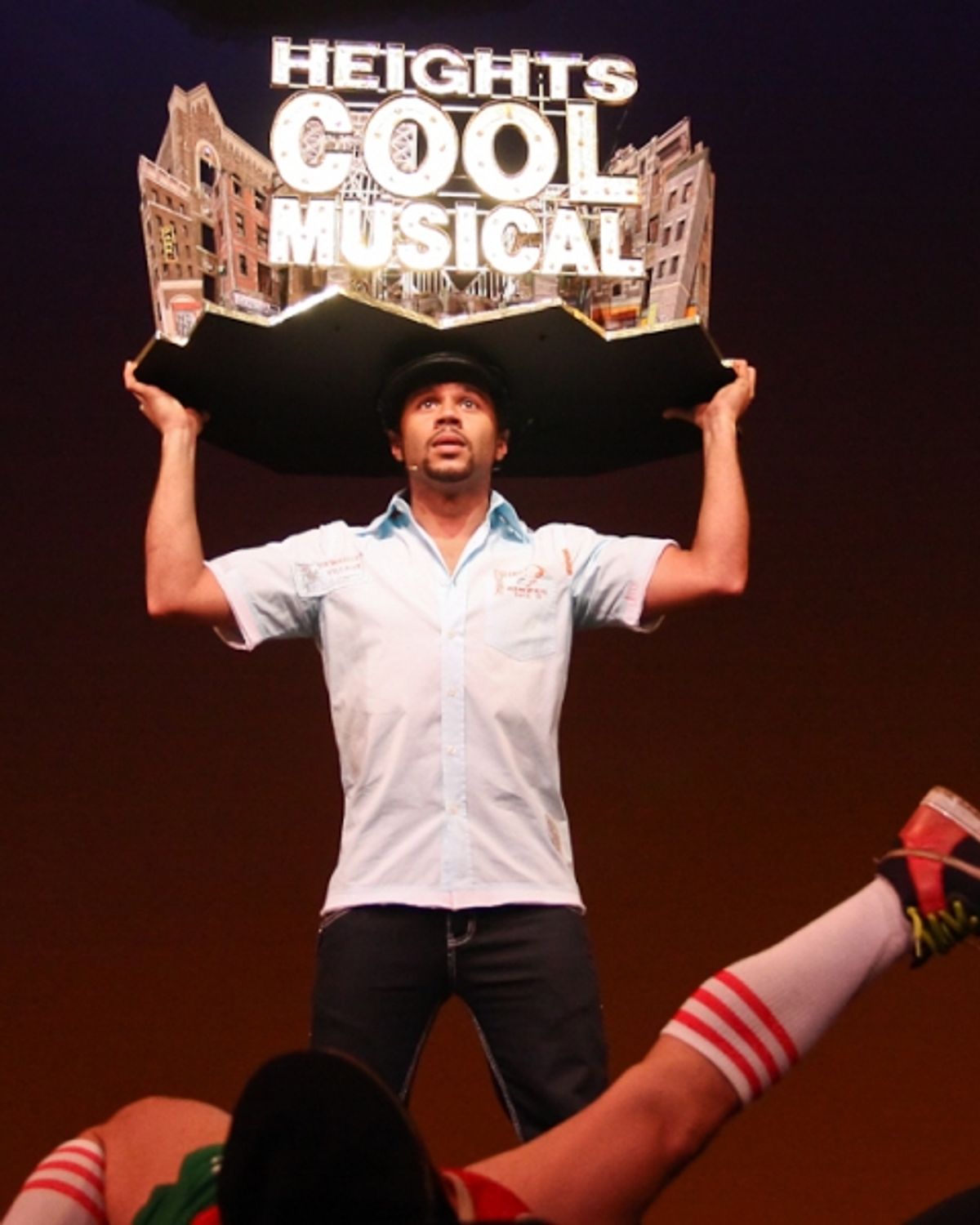 Corbin Bleu in IN THE HEIGHTS Presentation at 