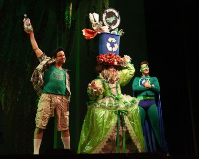 Andy Karl and the WICKED presentation Photo