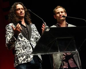 Constantine Maroulis and Chad Kimball Photo