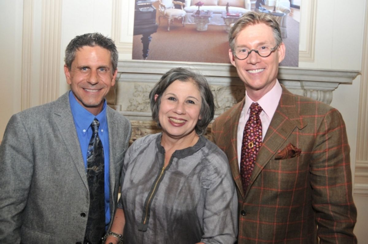 Matthew White, Suzanne Slesin and Art Gray at 