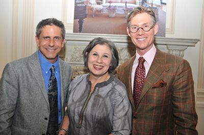 Matthew White, Suzanne Slesin and Art Gray Photo