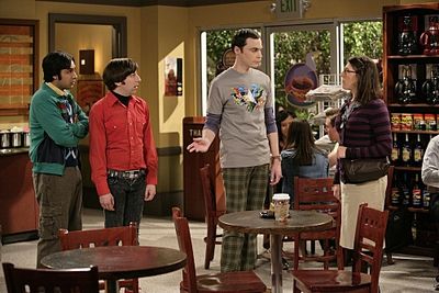 Kunal Nayyar, Simon Helberg, Jim Parsons and Mayim Bialik Photo