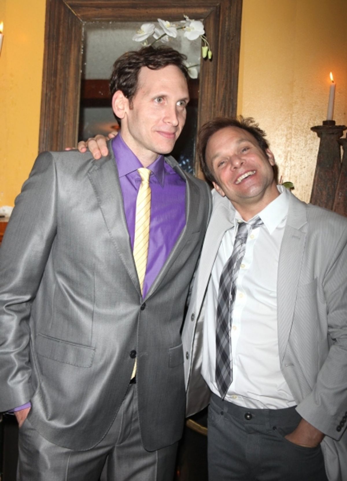 Stephen Kunken & Norbert Leo Butz at 