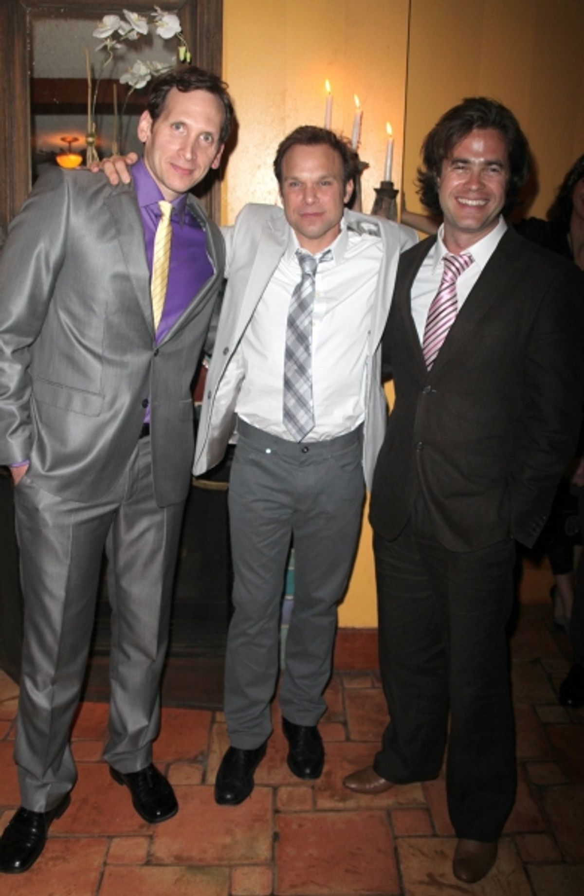 Stephen Kunken, Norbert Leo Butz & Rupert Goold at 