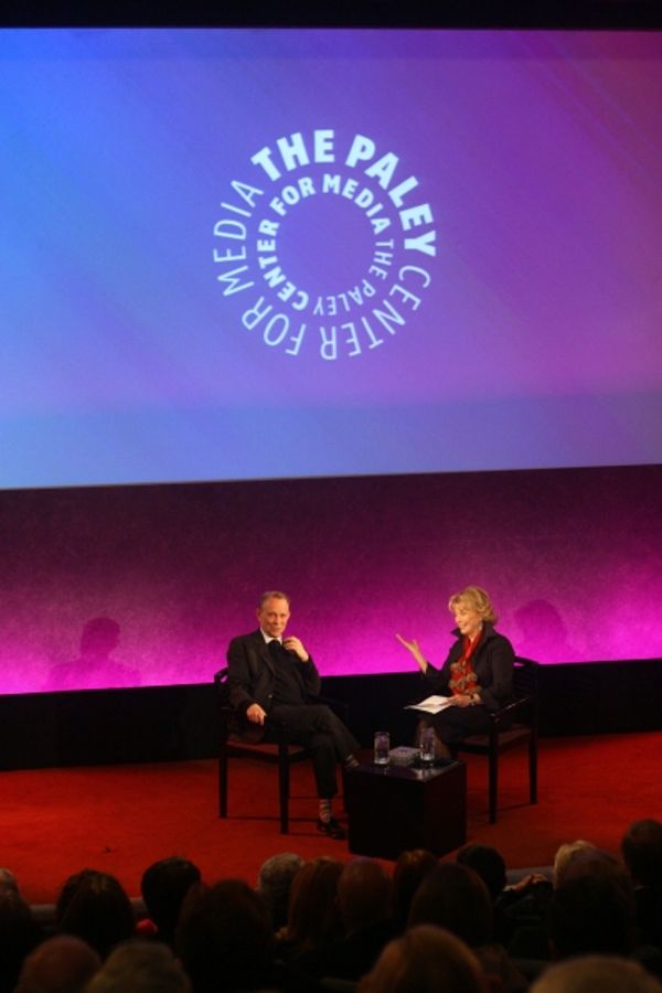 Joel Grey and Pat Mitchell Photo