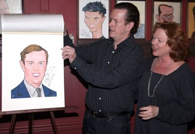 Dylan Baker with Wife Becky Baker
 Photo