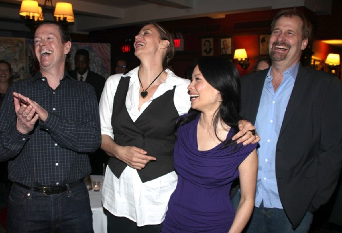 Dylan Baker, Janet McTeer, Lucy Liu and Jeff Daniels at 