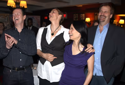Dylan Baker, Janet McTeer, Lucy Liu and Jeff Daniels Photo