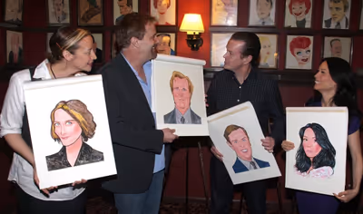 Janet McTeer, Jeff Daniels, Dylan Baker and Lucy Liu Photo