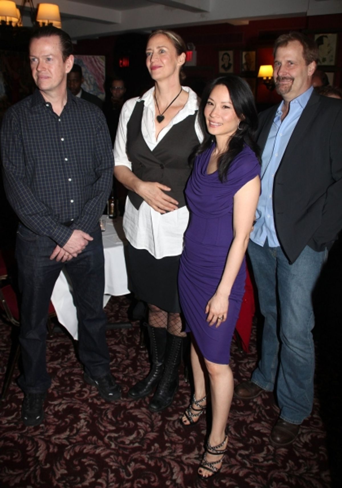 Dylan Baker, Janet McTeer, Lucy Liu and Jeff Daniels at 