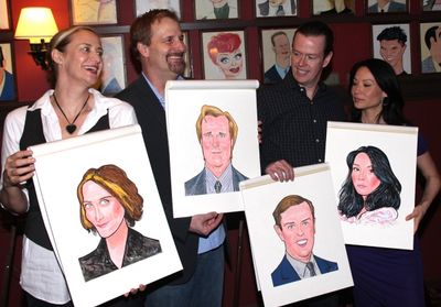 Janet McTeer, Jeff Daniels, Dylan Baker and Lucy Liu Photo