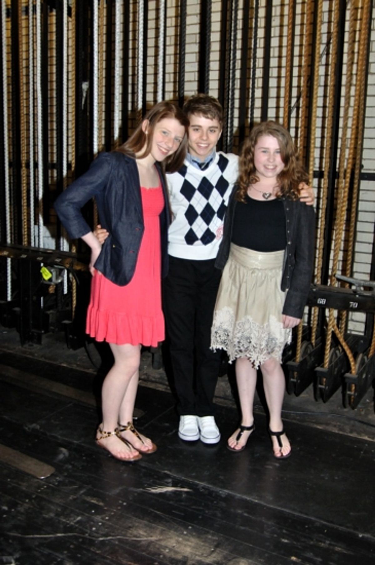 Michael Dameski with Garden of Dreams Participants
 at 