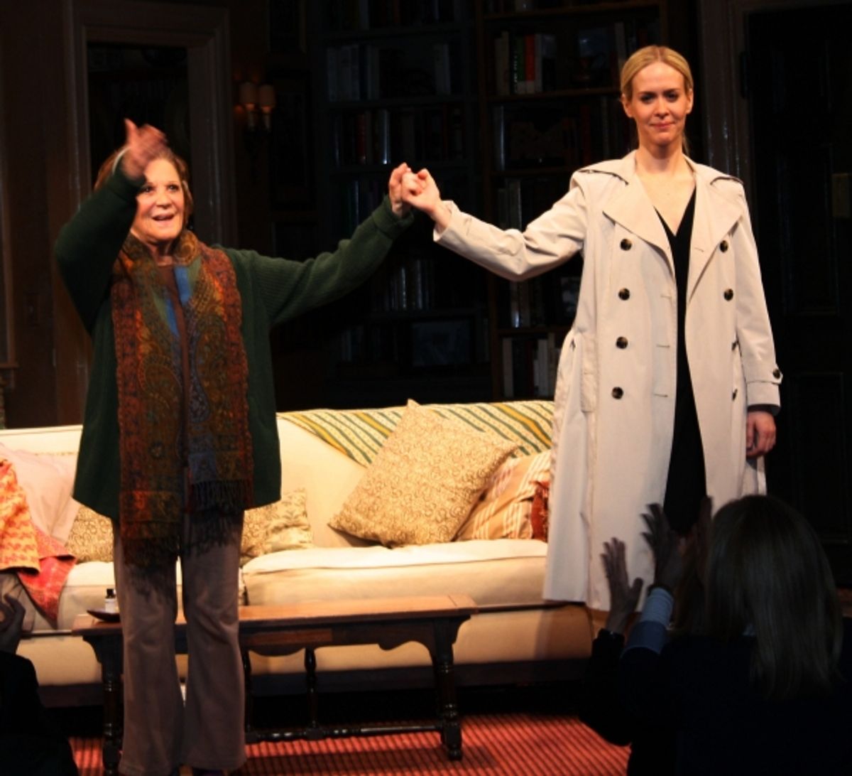 Linda Lavin and Sarah Paulson at 