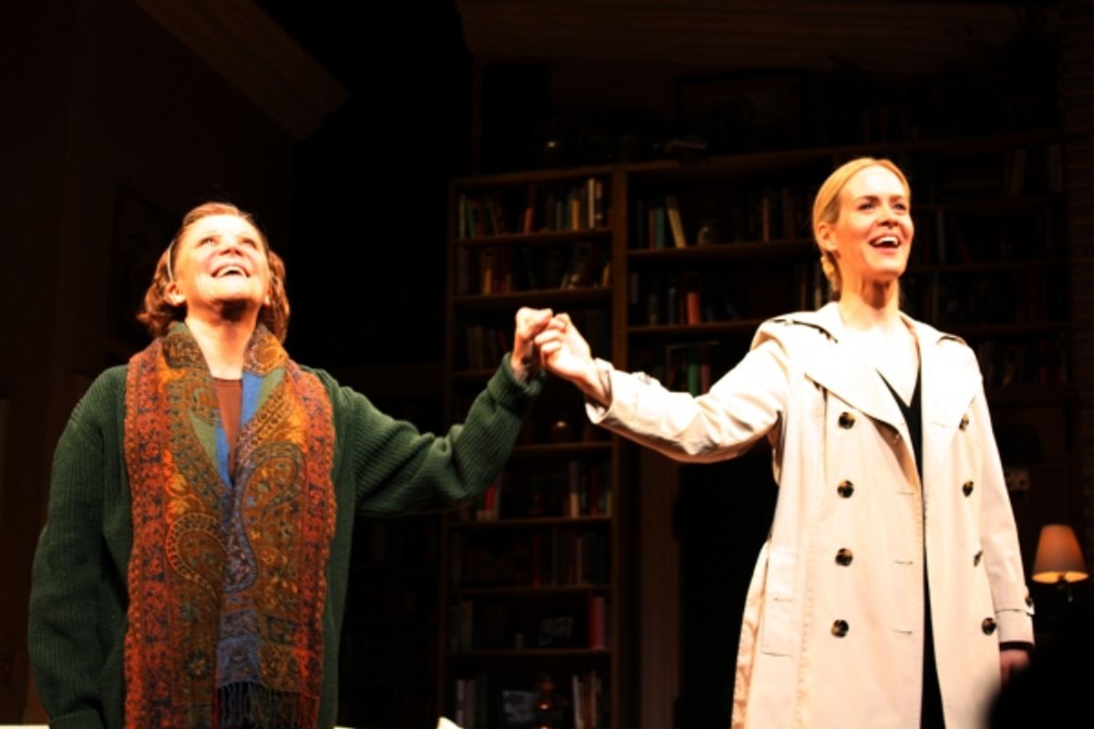 Linda Lavin and Sarah Paulson at 