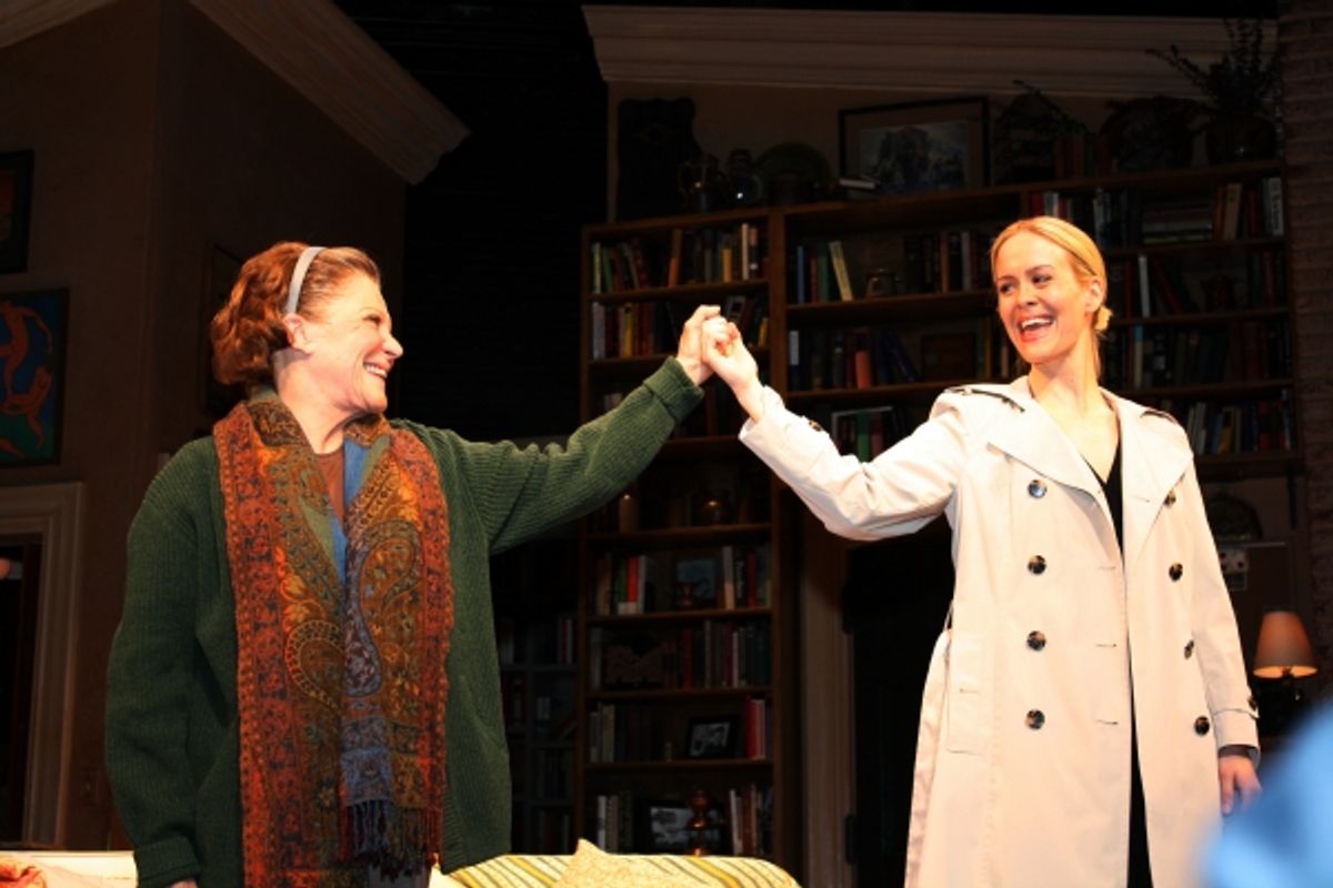 Linda Lavin and Sarah Paulson at 