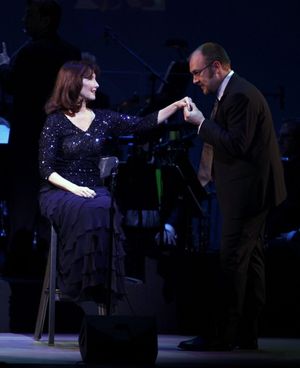Joanna Gleason & Alexander Gemignani @ BroadwayWorld Joanna Gleason & Alexander Gemignani Photo