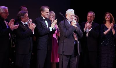 Stephen Sondheim with Tribute Cast Photo