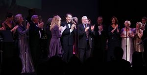 Stephen Sondheim with Tribute Cast @ BroadwayWorld Stephen Sondheim with Tribute Cast Photo