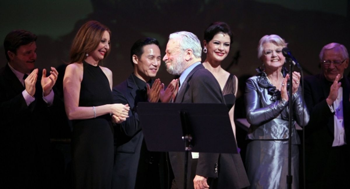 Stephen Sondheim with Donna Murphy and Tribute Cast at 