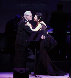 Len Cariou and Catherine Zeta-Jones @ BroadwayWorld Len Cariou and Catherine Zeta-Jones Photo