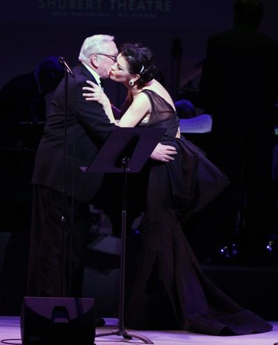 Len Cariou and Catherine Zeta-Jones Photo