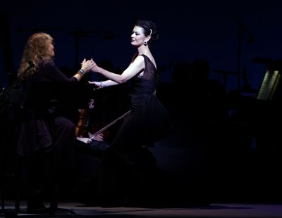 Catherine Zeta-Jones and Mia Farrow Photo