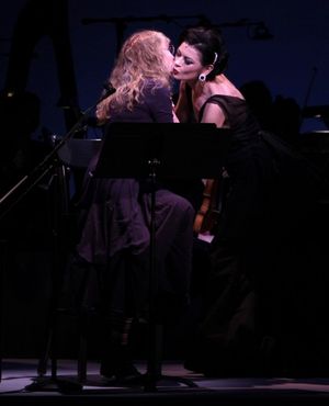 Catherine Zeta-Jones and Mia Farrow @ BroadwayWorld Catherine Zeta-Jones and Mia Farrow Photo