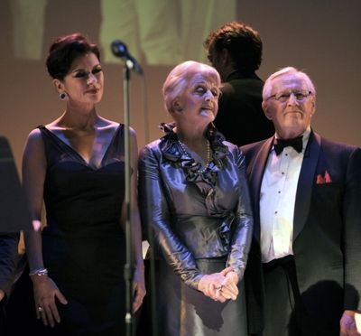 Catherine Zeta-Jones, Angela Lansbury and Len Cariou Photo