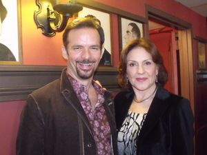 Rick Negron and Kelly Bishop @ BroadwayWorld Rick Negron and Kelly Bishop Photo