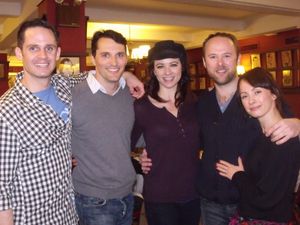 Keith Kuhl, Nathan Balser, Helen Anker, Chris Bailey and Sarah O'Gleby @ BroadwayWorld Keith Kuhl, Nathan Balser, Helen Anker, Chris Bailey and Sarah O'Gleby Photo