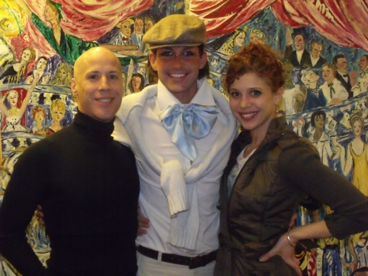 Christophe Caballero, Todd Lattimore and Caitlin Mundth at 