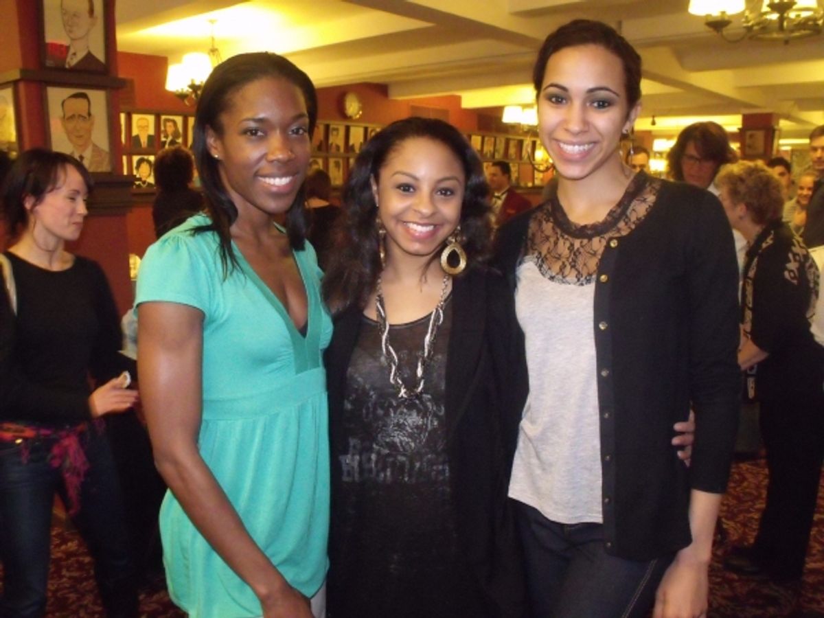 Lisa Nicole Wilkerson, Charity De Loera and Michelle Brugal at 