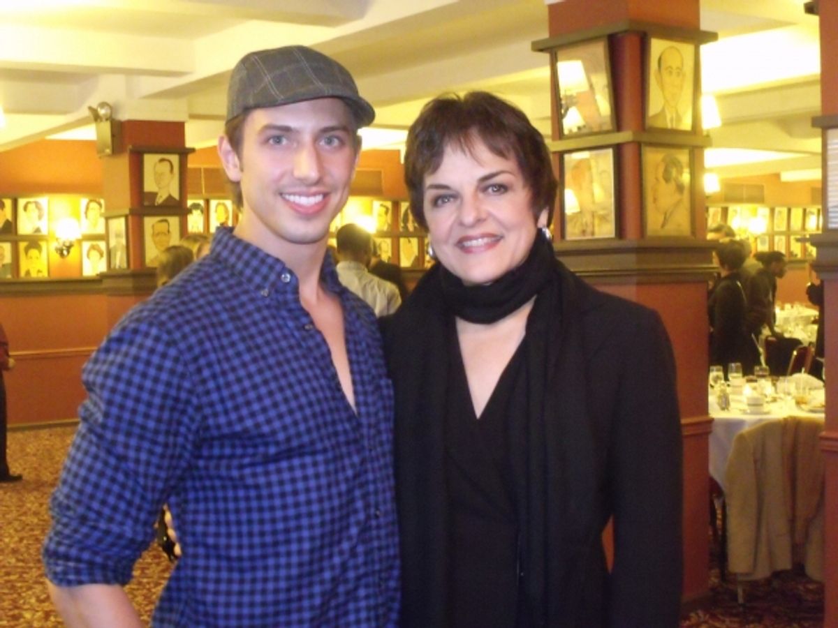 Nick Adams and Priscilla Lopez at 