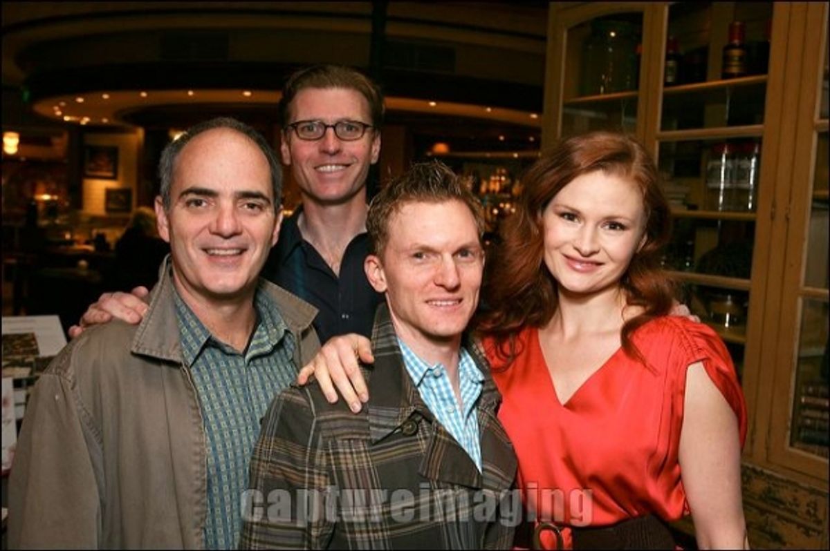 Eric Hissom, Ted Deasy, Scott Parkinson and Claire Brownell  at 