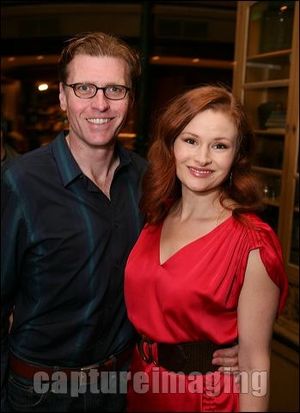 Ted Deasy and Claire Brownell @ BroadwayWorld Ted Deasy and Claire Brownell Photo