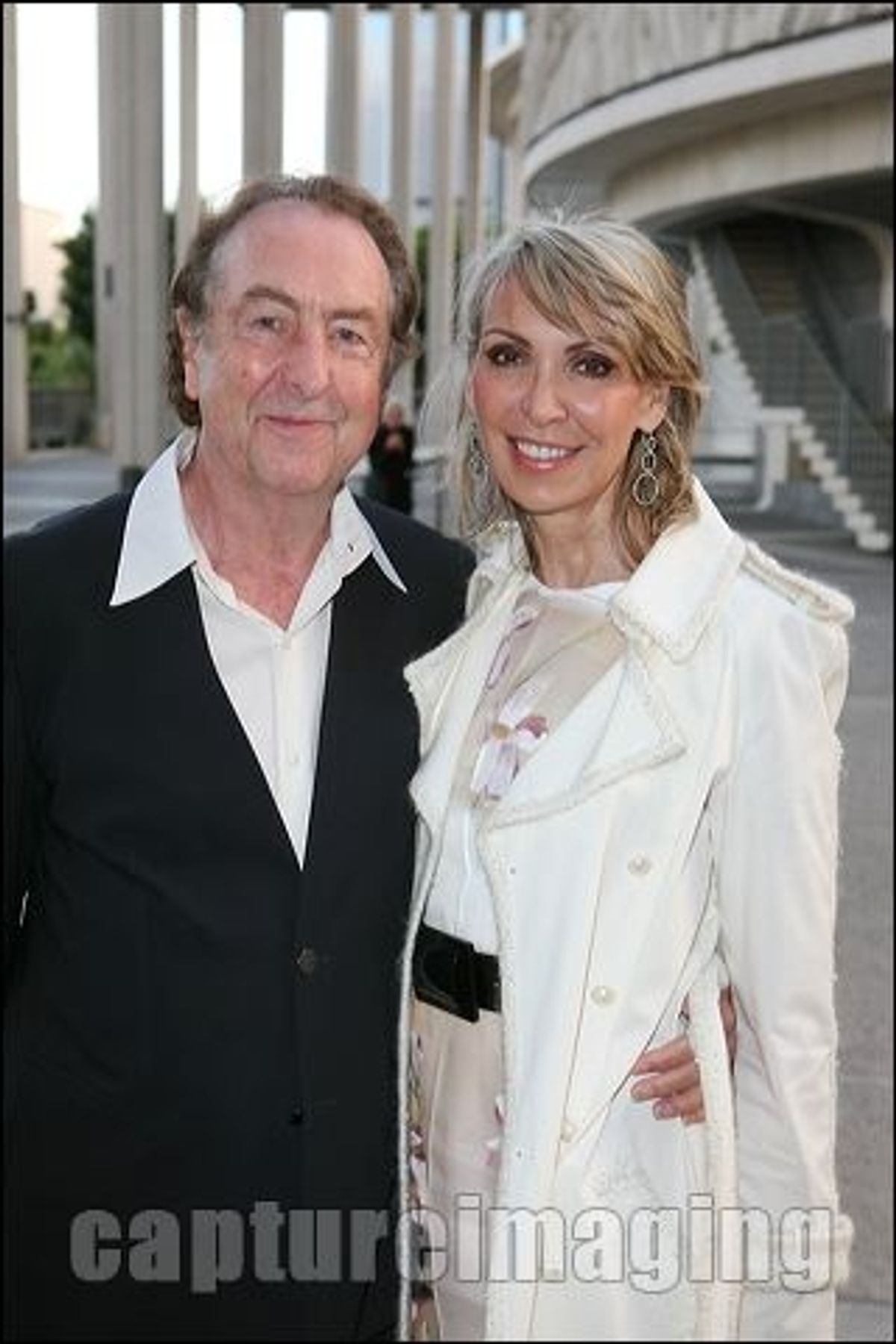 Eric Idle and wife Tania Kosevich at 
