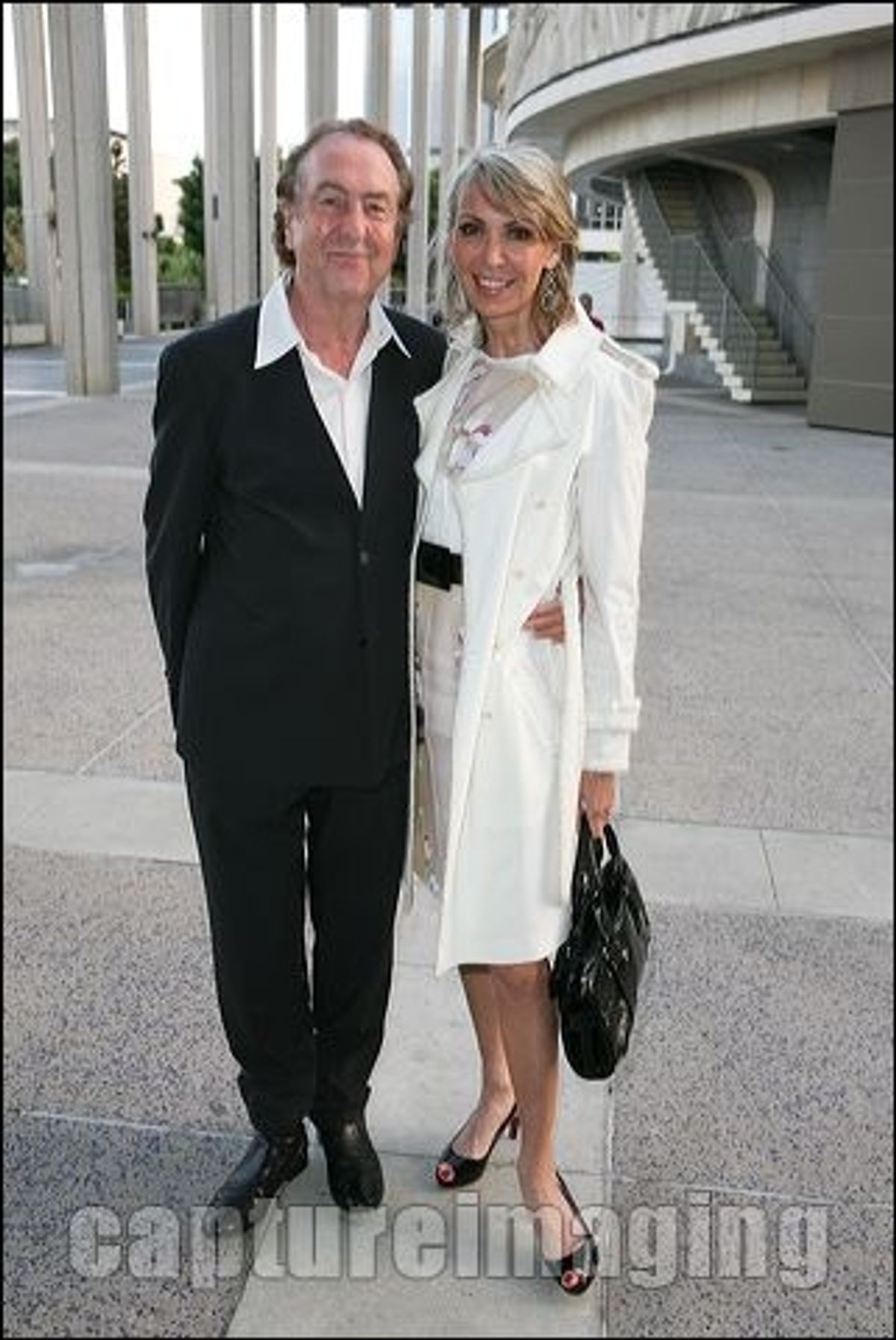 Eric Idle and wife Tania Kosevich at 