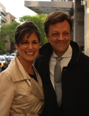 Stephanie J. Block and Jim Caruso @ BroadwayWorld Stephanie J. Block and Jim Caruso Photo