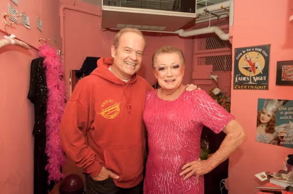 Regis and Kelsey Grammer Photo