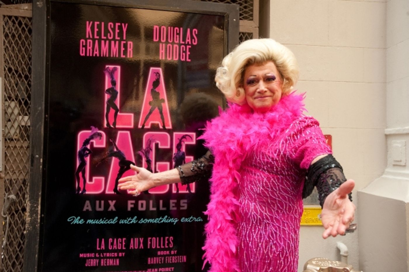 Photo Flash: Regis Visits LA CAGE Backstage on LIVE!  Image