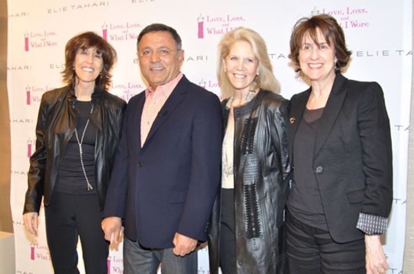 Elie Tahari, Daryl Roth, Nora Ephron and Delia Ephron Photo