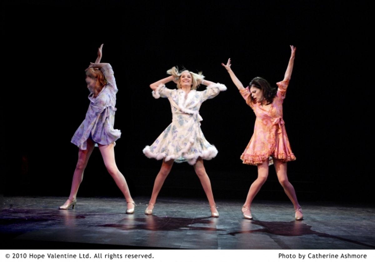 Tiffany Graves, Tamzin Outhwaite, Josefina Gabrielle at 