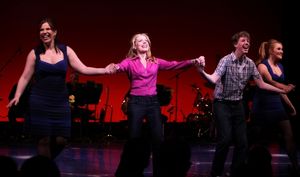 Lindsay Mendez, Sherie Rene Scott, Eamon Foley and Betsy Wolfe @ BroadwayWorld Lindsay Mendez, Sherie Rene Scott, Eamon Foley and Betsy Wolfe Photo
